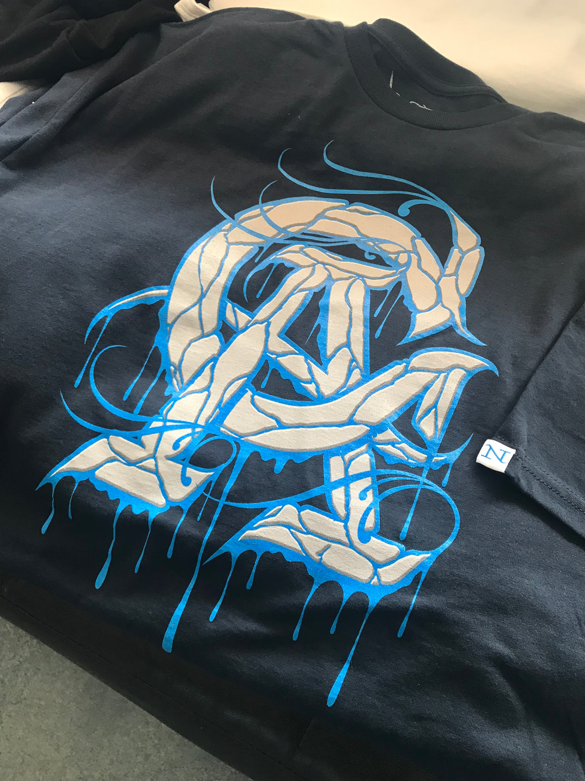 "California Drippin"  - Crewneck (Navy Blue)