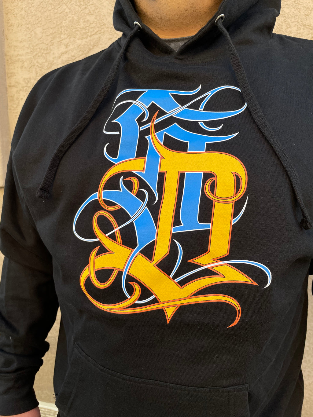Old English SD - Crewneck (Blue/YellowGold)